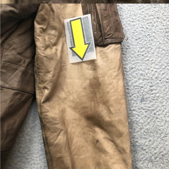 Men's Two-Tone Bomber Jacket - Brown - Picture 5 of 8